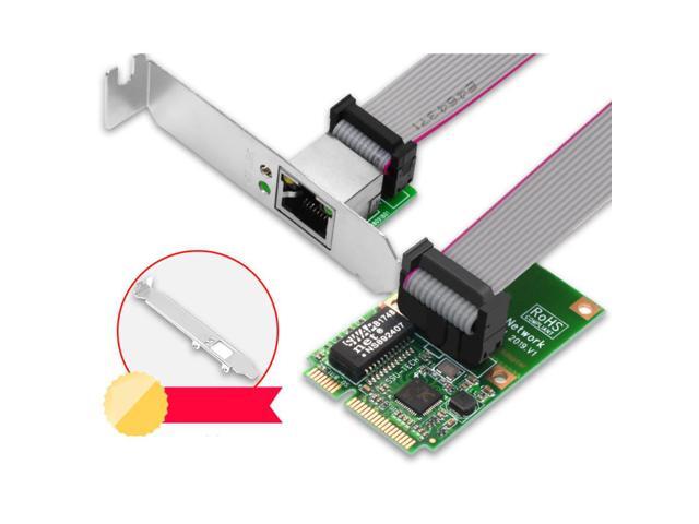 Mini PCI-E Network Card Network Adapter Internet Lan Adapter Ethernet Gigabit Network Card RJ45 Lan Card Realtek 8111 Chips