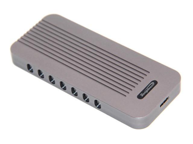 NVMe PCIE USB3.1 Aluminum HDD Enclosure M.2 to USB SSD Hard Disk Drive Case Type C 3.1 M KEY Connector HDD Box for Computer PC