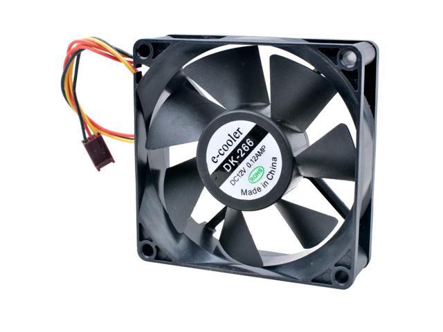 R128025DU T 8cm 80mm fan 80x80x25mm DC12V 0.40A 3 lines Resistance temperature controlled cooling fan for chassis power supply