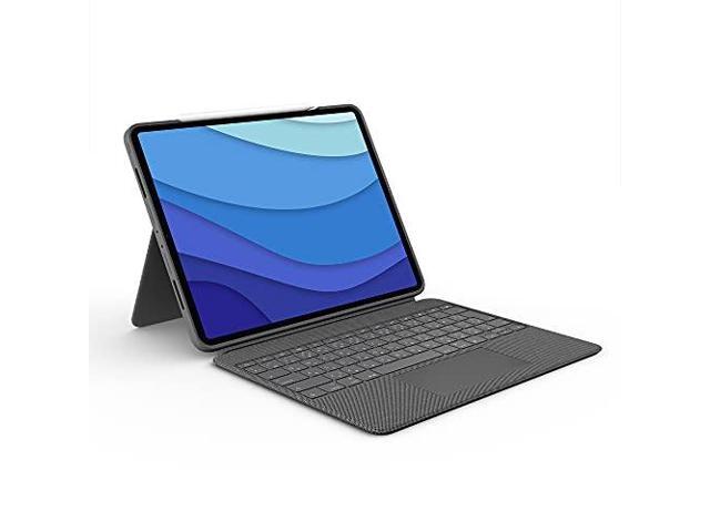 Logitech Combo Touch Backlit Keyboard Case for Apple 12.9" iPad Pro 5th & 6th Gen (Oxford Gray) - image 11