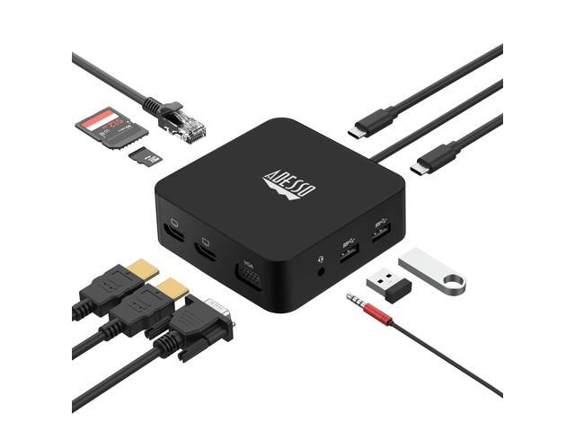 Adesso 11 in USB-C Multiport Docking Station (TAA Compliant) - image 12