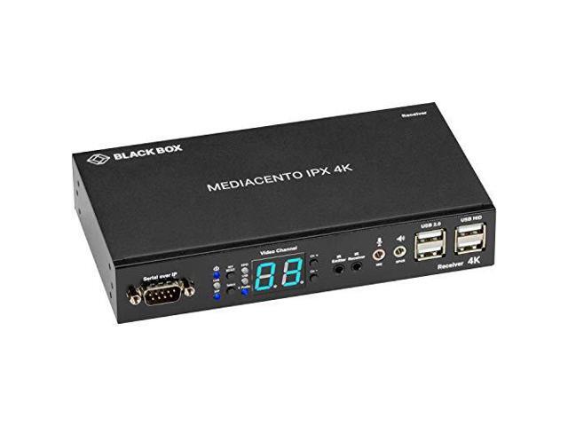 Black Box MediaCento IPX 4K Receiver - HDMI- USB- Serial- IR- Audio - 1 Computer(s (VXHDMI4KIPRX) - image 9