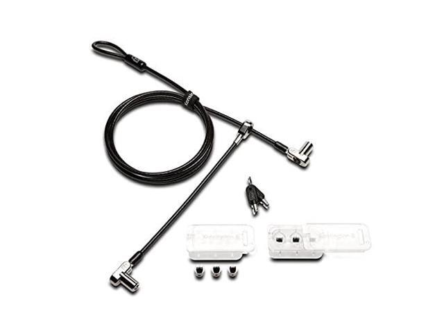 Kensington Universal 3-in-1 Keyed Cable Lock - Twin Lockheads for Laptops & Other Devices (K63380WW)