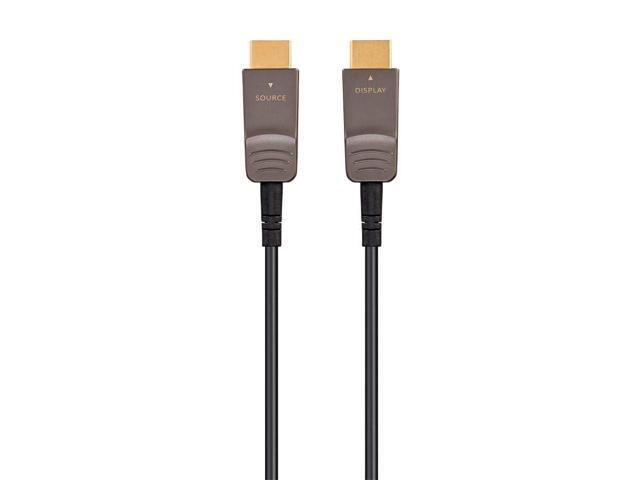 Monoprice HDMI Cable - 100 Feet - Black | Ultra High Speed 8K@120Hz Dynamic HDR 48Gbps Fiber Optic eARC AOC YCbCr 4:4:4 Compatible with PS 5 / PS 5 Digital Edition / Xbox Series X & S and More - image 8