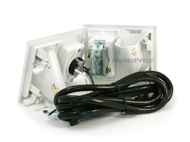 Monoprice Inc. Recessed Pro Power Kit W/Straight Blade