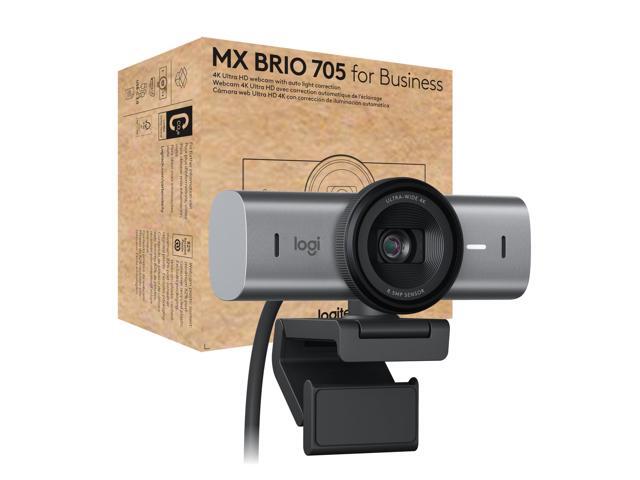 Logitech - MX Brio 705 4K Webcam with AI-powered Image Enhancement - Graphite - image 9