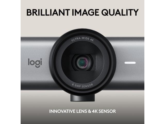 Logitech - MX Brio 705 4K Webcam with AI-powered Image Enhancement - Graphite - image 11