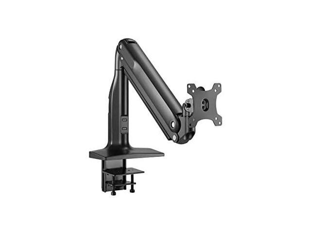 Monoprice Heavy-Duty Single-Monitor Full-Motion Adjustable Gas-Spring Desk Mount for 32-49 Inch Monitors - Workstream Collection