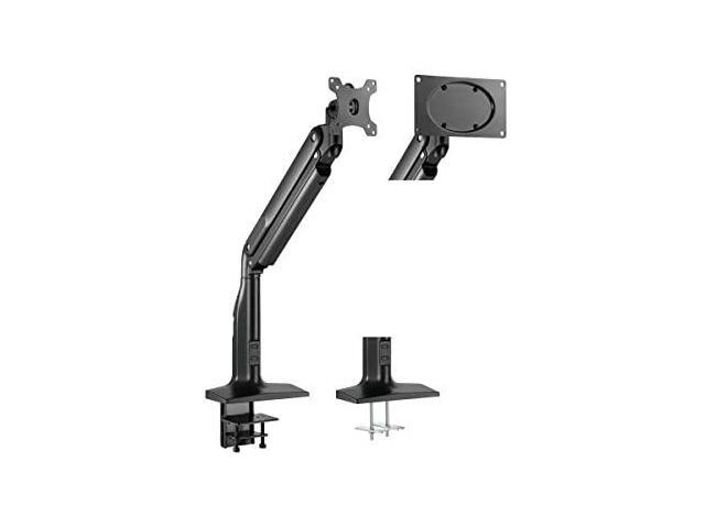 Monoprice Heavy-Duty Single-Monitor Full-Motion Adjustable Gas-Spring Desk Mount for 32-49 Inch Monitors - Workstream Collection