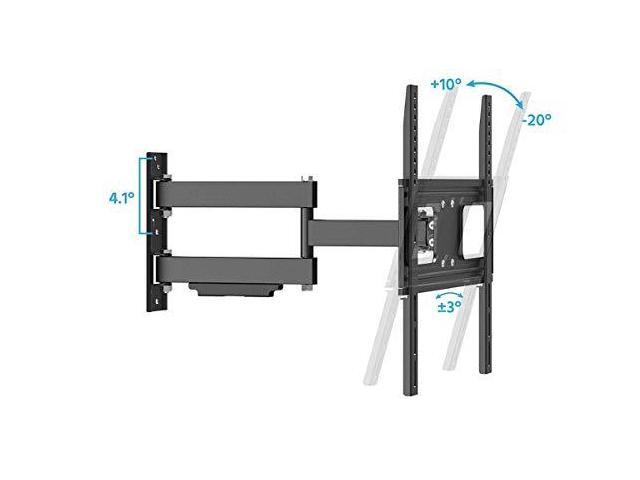 Monoprice Outdoor Full Motion TV Wall Mount Bracket For TVs 32in to 100in Max Weight 110 lbs VESA Patterns Up to 200x200 to 400x400 - image 10