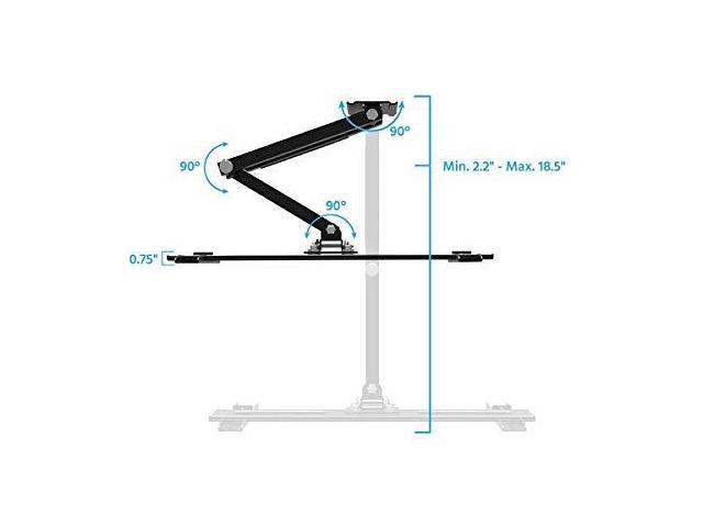 Monoprice Outdoor Full Motion TV Wall Mount Bracket For TVs 32in to 100in Max Weight 110 lbs VESA Patterns Up to 200x200 to 400x400 - image 11