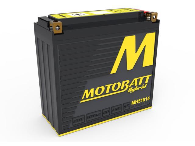 Motobatt MH51814 HYBRID AGM/LifeP04 500CCA Factory Activated