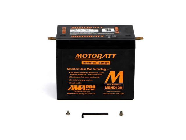 MBHD12H Motobatt 12V 420 CCA AGM Battery