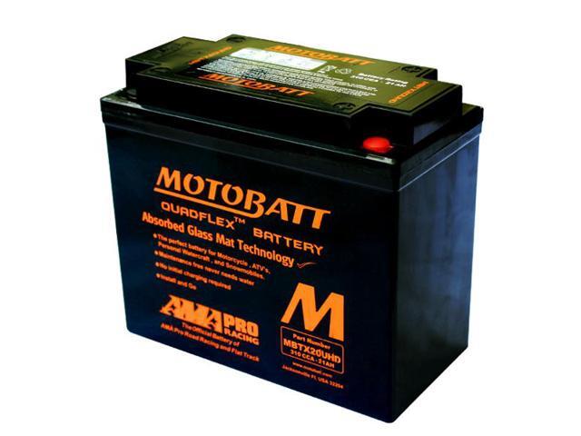 MBTX20UHD Motobatt 12V 320 CCA 21Ah AGM Battery