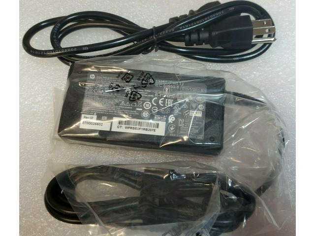 New Genuine 849650-001 HP 65W 19.5V 3.33A Power AC Adapter 7.4m right angle Tip -Exact part/ pictures