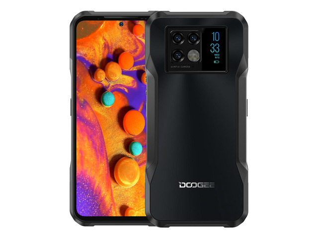 New DOOGEE V20 Rugged Phone 8GB+256GB 6.43 Inch Android 11.0 NFC Wireless Charging Function 5G Phone