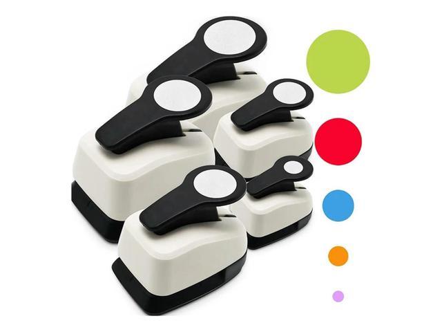 Circle Punch, Circle Hole Punch, Circle Punches For Paper Crafts, Circle Paper Punch, 5Pcs In Different Sizes photo