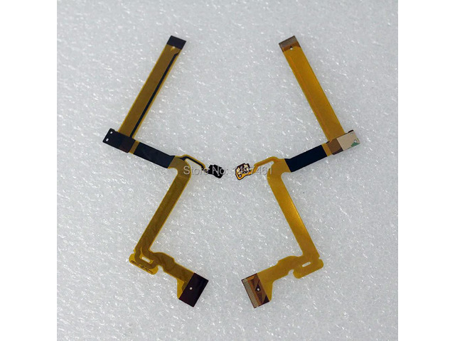 2PCS LCD hinge flexible cable FPC repair parts for SDR-S70 SDR-H100 SDR-H101 S70 H100 H101 T55 S71 camcorder