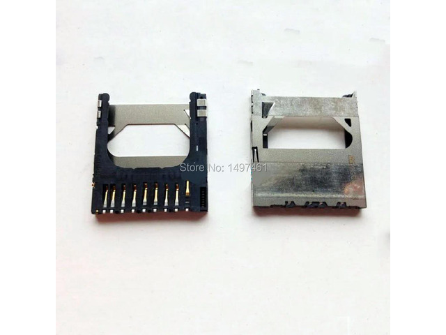 5PCS SD memory card slot repair parts for 1000D 1100D 450D 500D 550D 600D 60D SLR