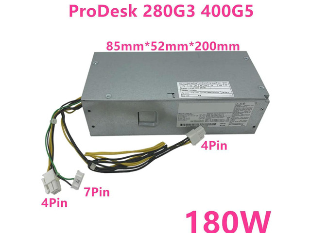 OwnShoe PSU For ProDesk 280G3 400G5 4Pin 180W Power Supply PCH019 DPS-180AB-26A PE-1181-3HL PA-1181-3HB L07658-001 D18-180P2A