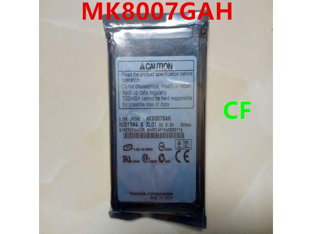 OwnShoe HDD For 80GB 1.8' CF 50Pin 2MB 4200RPM 8MM For Internal Hard Disk For Notebook HDD For MK8007GAH