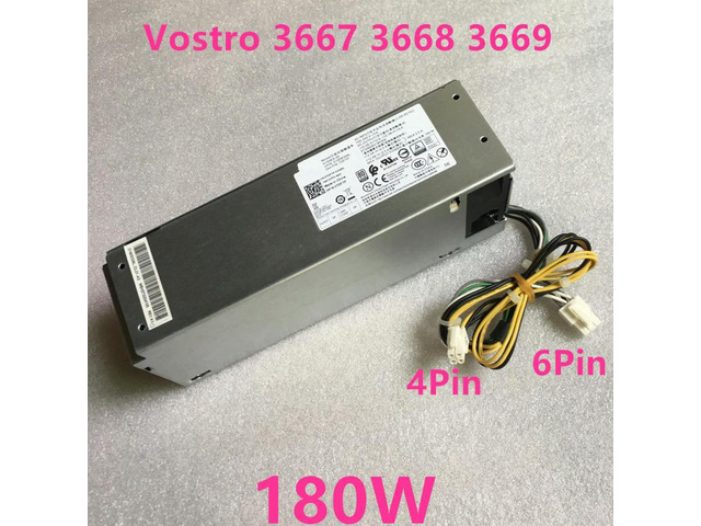 OwnShoe PSU For Vostro 3667 3668 3669 6Pin 180W Power Supply H180ES-00 L180ES-01 L180AS-03 HU180NS-00 HK280-81FN AC180ES-01