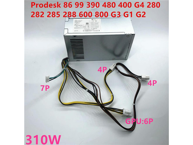 OwnShoe PSU For 86 99 390 480 400 G4 280 282 285 288 600 800 G3 G1 G2 4Pin 310W Power Supply PCG007 DPS-310AB-1 A DPS-310AB-3 A
