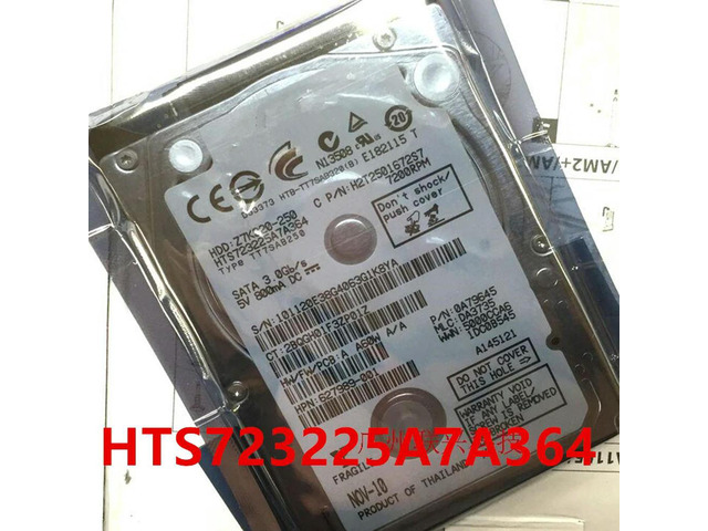 OwnShoe Almost HDD For Hitachi 250GB 2.5' SATA 16MB 7200RPM For Internal HDD For Laptop HDD For HTS723225A7A364