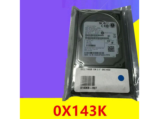 OwnShoe HDD For 146GB 2.5' SAS 6 Gb/s 16MB 10000RPM For Internal HDD For Server HDD For X143K 0X143K MBD2147RC