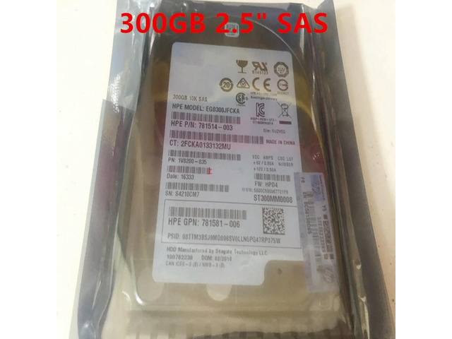 OwnShoe HDD For G8 G9 G10 300GB 2.5' SAS 12 Gb/S 64MB 10000RPM For Internal HDD For Server HDD For 785410-001 785067-B21