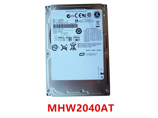 OwnShoe Almost HDD For Fujitsu 40GB IDE 8MB 4200RPM For Internal HDD For Notebook HDD For MHW2040AT