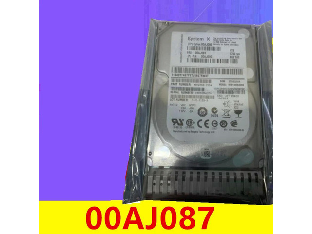 OwnShoe HDD For X3650 3850 M5 1TB 2.5' SAS 64MB 7200RPM For Internal HDD For Server HDD For 00AJ087 00AJ086 00AJ090