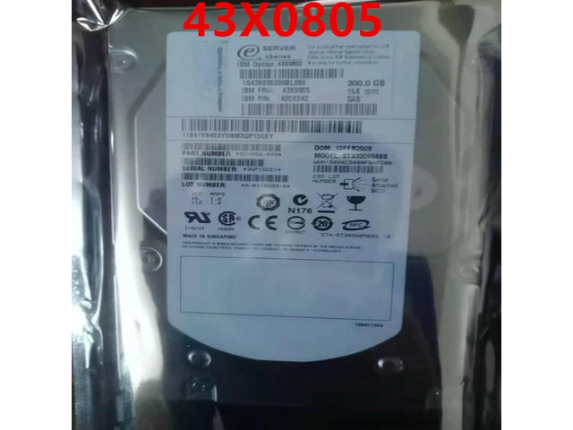 OwnShoe HDD For X3650M2 M3 M4 300GB 3.5' SAS 64MB 15000RPM For Internal HDD For Server HDD For 43X0805 43X0802 42C0242