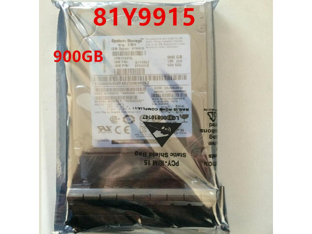 OwnShoe HDD For DS3524 900GB 2.5' SAS 6 Gb/s 64MB 10K For Internal HDD For Server HDD For 81Y9915 81Y9893 81Y9918