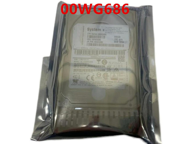OwnShoe HDD For X3650M5 3850X6 300GB 2.5' SAS 64MB 10K For Internal HDD For Server HDD For 00WG686 00WG685 00WG689
