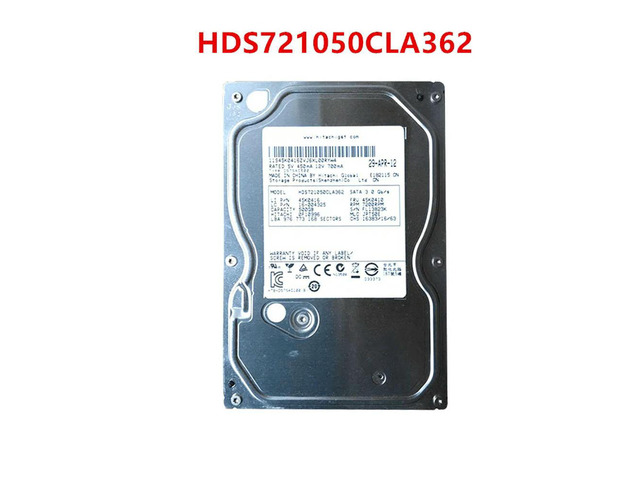 OwnShoe HDD For Hgst 500GB 3.5' SATA 3 Gb/s 16MB 7200RPM For Internal Hard Disk For Surveillance HDD For HDS721050CLA362