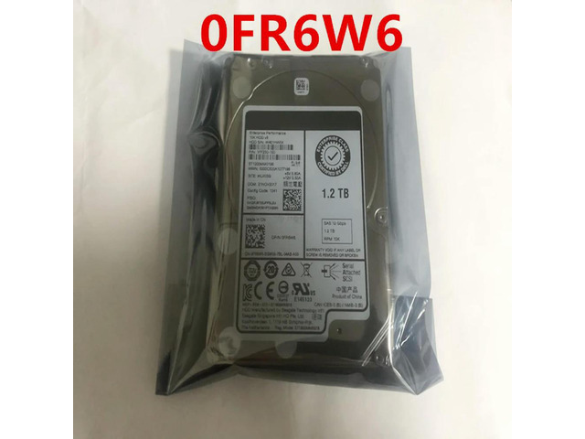 OwnShoe HDD For 1.2TB 2.5' SAS 64MB 10000RPM For Internal HDD For Server HDD For 0FR6W6 FR6W6 ST1200MM0198