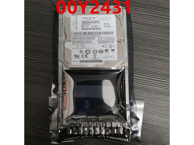 OwnShoe HDD For V3500 V3700 900GB 2.5' SAS 6 Gb/s 64MB 10K For Internal HDD For Server HDD For 00Y2431 00Y2505 00Y5721