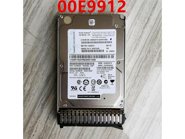 OwnShoe Almost HDD For 300GB 2.5' SAS 12 Gb/s 32MB 15000RPM For Internal HDD For Server HDD For 00E9912 00E9927