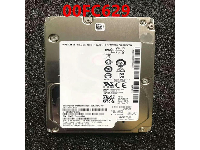 OwnShoe Almost HDD For RD550 300GB 3.5' SAS 64MB 15K For Internal HDD For Server HDD For 00FC629 ST300MP0006 AL13SXB30EN