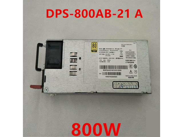 OwnShoe PSU For RD530 630 RD440 RD540 RD640 800W Power Supply DPS-800AB-21 A 03X4342 DPS-800AB-21A