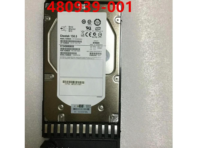 OwnShoe HDD For MSA P2000 450GB 3.5' SAS 6 GB/s 32MB 15000RPM For Internal HDD For Server HDD For AJ737A 480939-001
