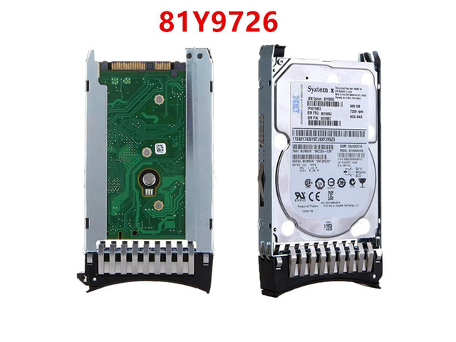 OwnShoe HDD For X3650 M2 M3 M4 500GB 2.5' SATA 64MB 7200RPM For Internal HDD For Server HDD For 81Y9726 81Y9727 81Y3857