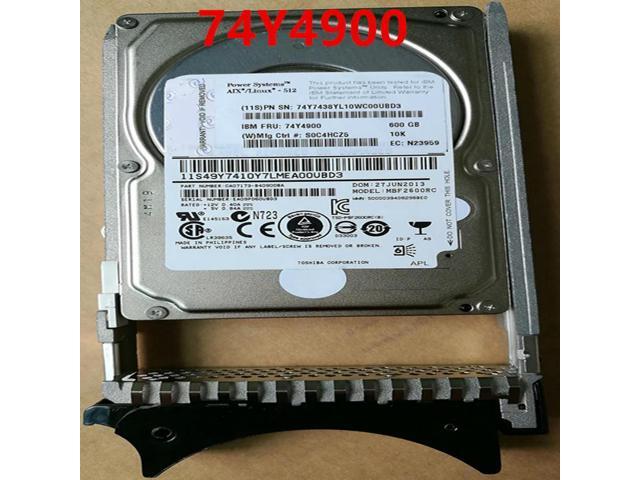 OwnShoe HDD For P20 P470 P750 600GB 2.5' SAS 64MB 10K For Internal HDD For Server HDD For 74Y4900 74Y4891 74Y9264