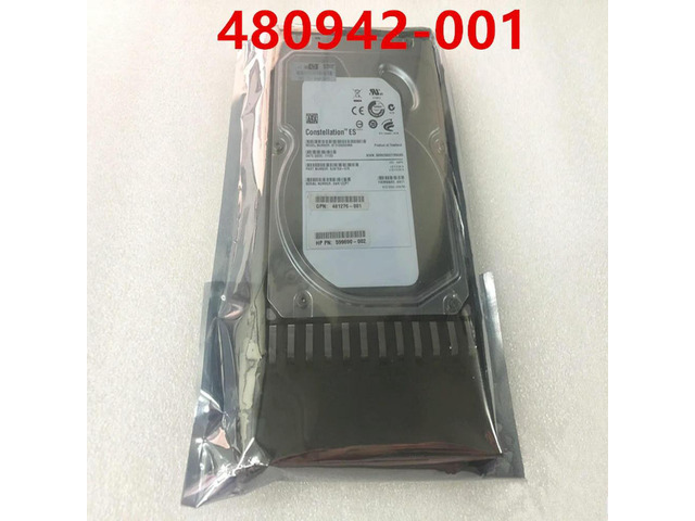 OwnShoe HDD For MSA 2000 1TB 3.5' SATA 6 Gb/s 64MB 7200RPM For Internal HDD For Server HDD For 480942-001 AJ740A