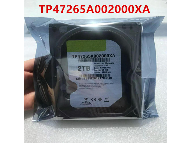 OwnShoe Almost HDD For Hgst 2TB 3.5' SAS 64MB 7200RPM For Internal HDD For Server HDD For TP47265A002000XA