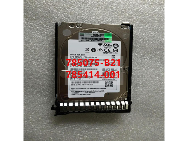 OwnShoe HDD For G8 G9 G10 900GB 2.5' SAS 12 Gb/S 64MB 10000RPM For Internal HDD For Server HDD For 785075-B21 785414-001