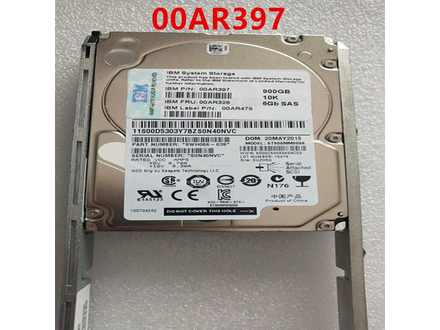OwnShoe HDD For V7000 G2 900GB 2.5' SAS 6 Gb/S 64MB 10K For Internal HDD For Server HDD For 00AR326 00AR397 00AR479