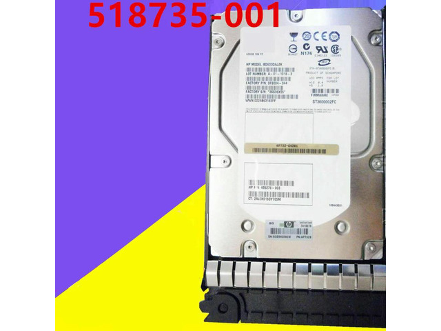 OwnShoe HDD For 600GB 3.5' FC 64MB 10000RPM For Internal HDD For Server HDD For AP732A AP732B 518735-001