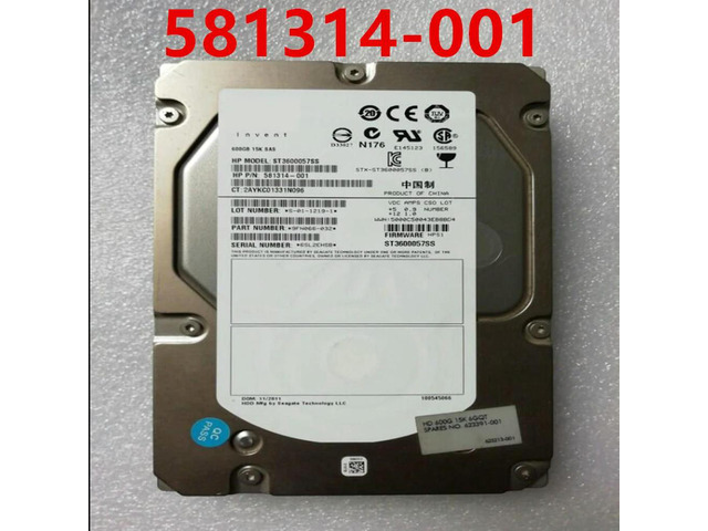 OwnShoe HDD For Z600 Z800 Z820 600GB 3.5' SAS 64MB 15000RPM For Server HDD For 623391-001 581314-001 ST3600057SS